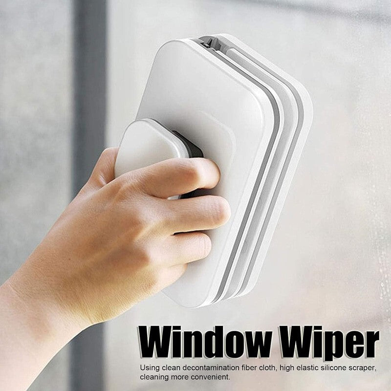 Magnetic Window Wiper Double Side heavy Cleaner Glass Brush Washing Cleaning UK