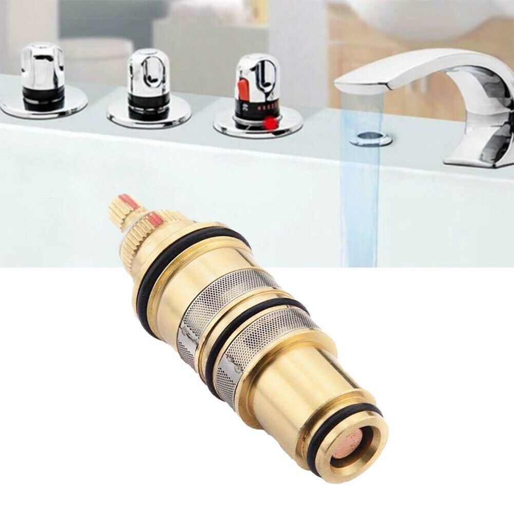 Brass Replacement Thermostatic Cartridge Shower Mixer Valve Bar Repair Kit