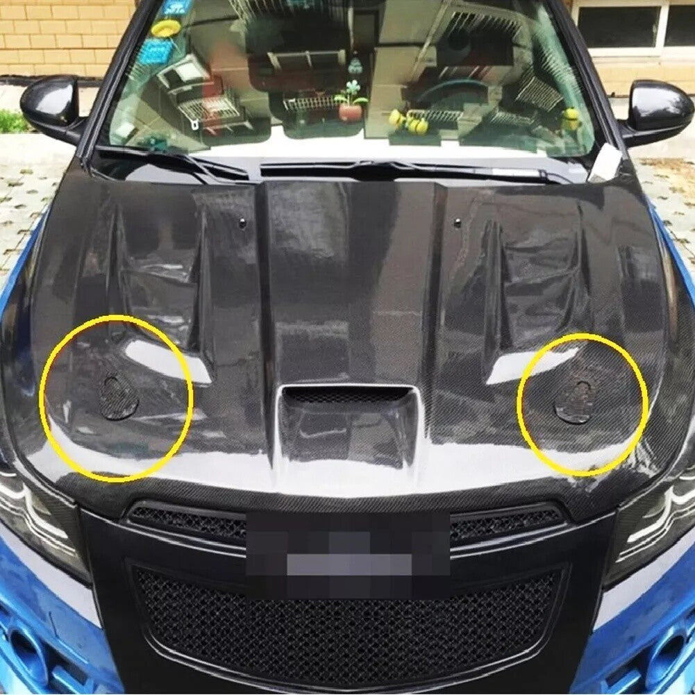 Motorsport Quick Release Bonnet Catches Flush Lock Pin Black Aero Racing Kit