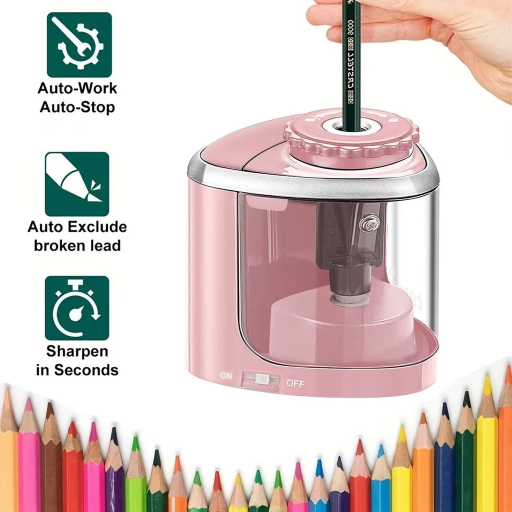 Electric Sharpener Desktop Automatic Pencil  Suitable To Pencils UK Students