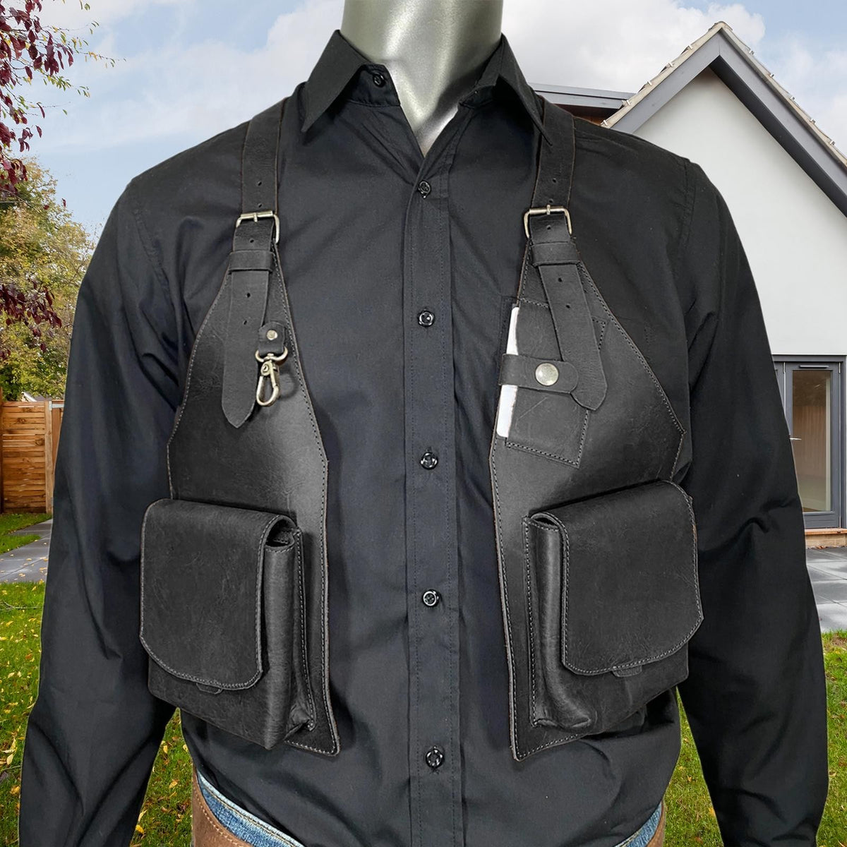 Hidden shoulder bag under the arm Wallet pocket for conducting cosplay costume