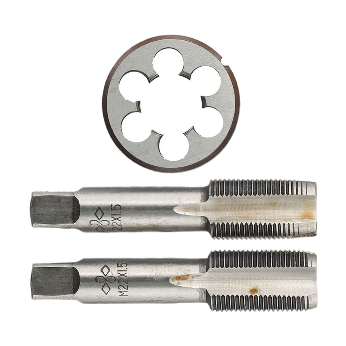 M22 X 1.5mm Taper & Plug-Tap & M22 X 1.5mm Die-Metric Thread