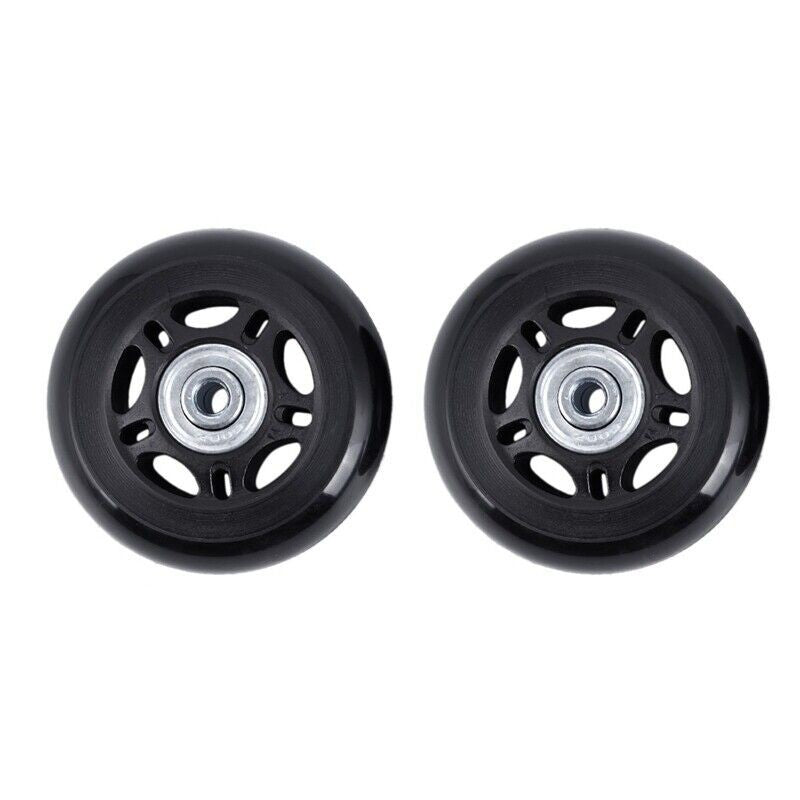 2 Set Luggage Suitcase Replacement Wheels Axles and Wrench Repair set OD 68mm A1