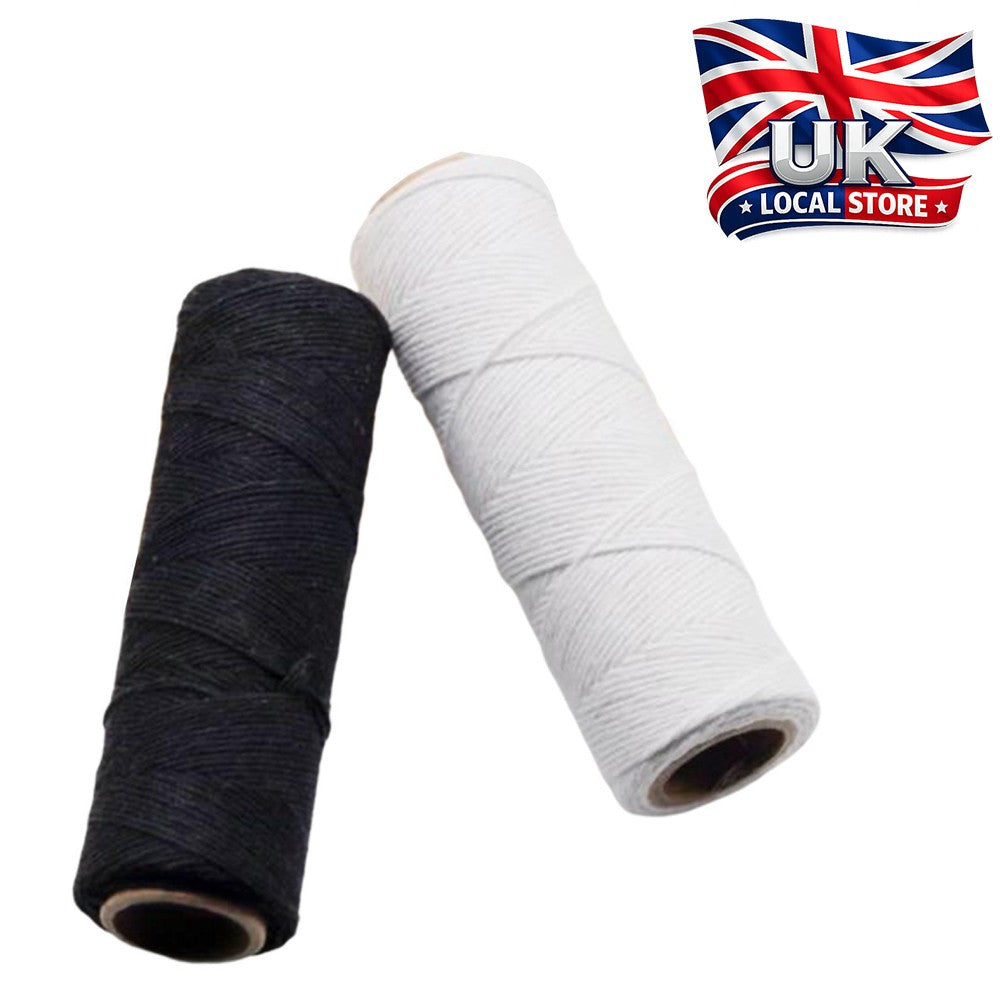 2x Cotton Weaving Loom Warp Thread 1mm Warp Yarn for Rug Tapestry