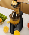 Cold Press Slow Juicer Squeezer Electric Juicer Machine Slag Juice Separator UK