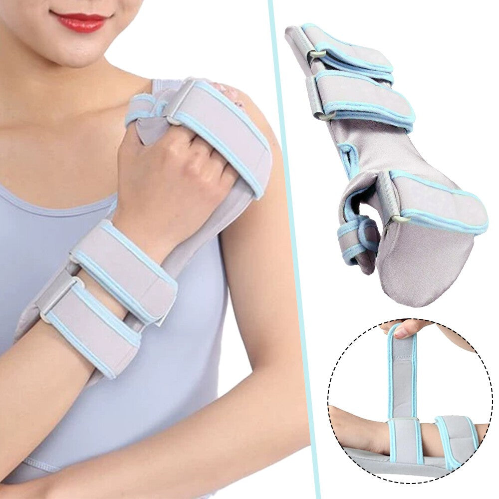 Left Hand Functional Rest Splint Forearm Wrist Support Fracture Injury Recovery