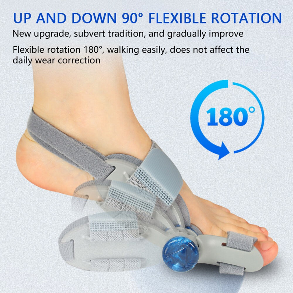 Orthopedic Toe Bunion Corrector Straightener Splint Support Flexible Strap UK