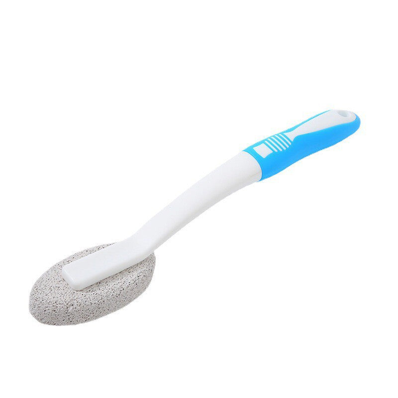 Natural Pumice Stone Toilet Cleaner Brush for Limescale & Stain Removal