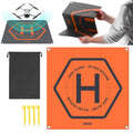 50cm Drone Day Night Landing Pad Launch Helipad For DJI Mavic Mini Air Series