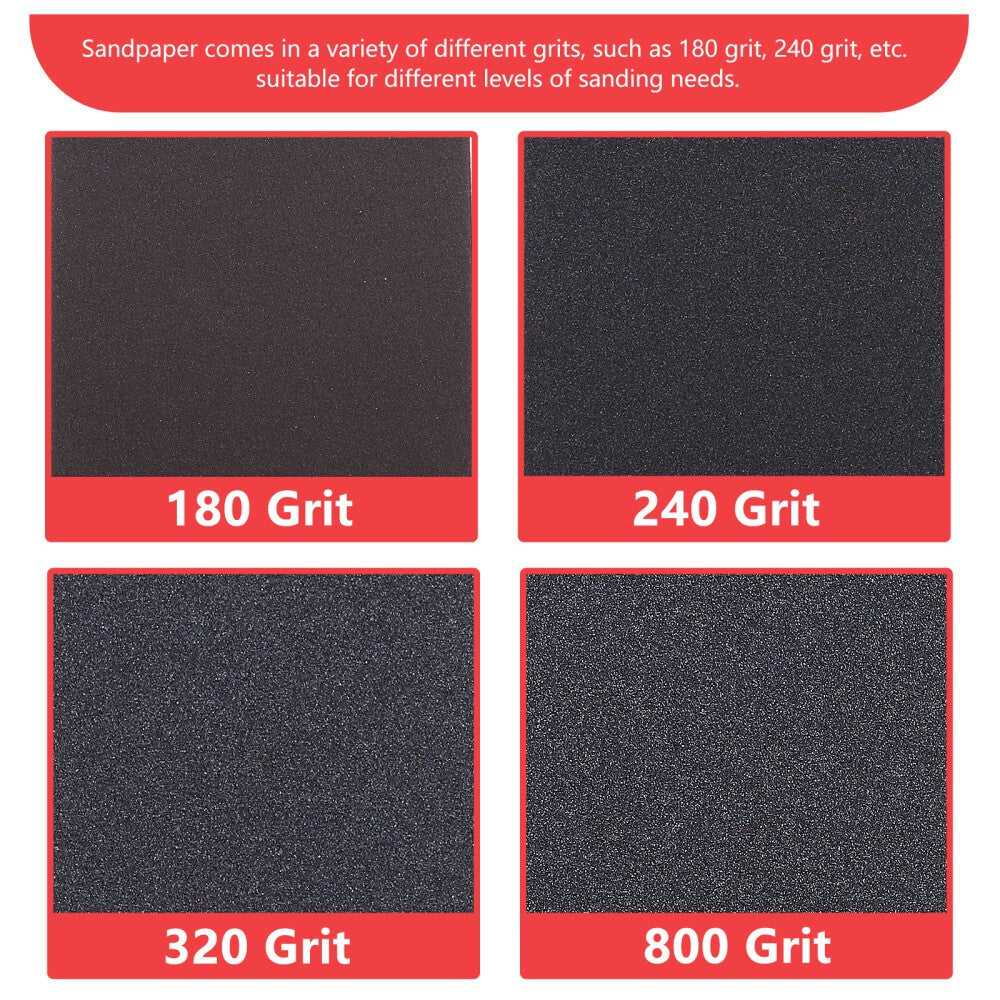 20 Pcs Sandpapers Sanding Sponge Sanding Pads Foam Fine Sanding Pads