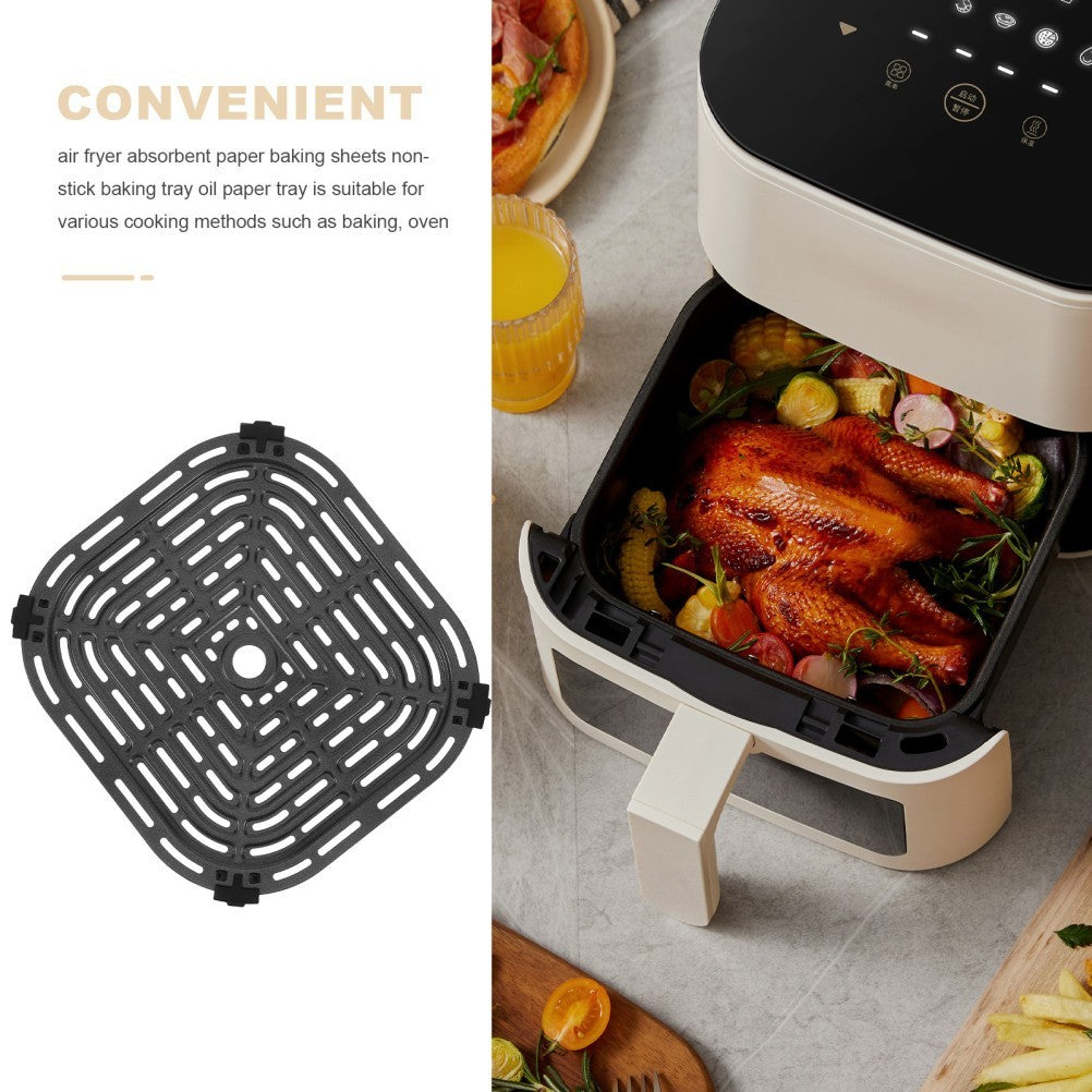 6QT Air Fryer Nonstick Cooking Tray Carbon Steel Grill Plate Replacement