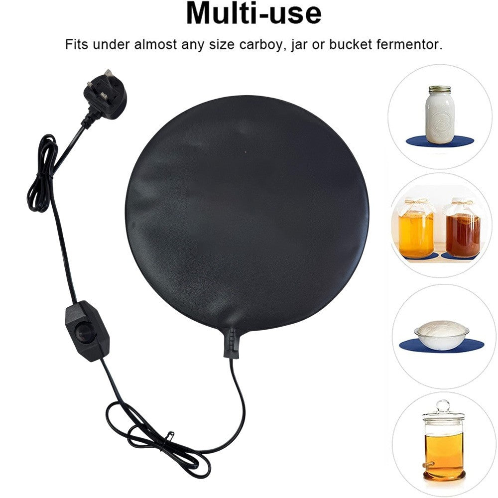 Brewing Mate Home Brew Heat Pad Mat (Adjustable Power) Adjustable Power 30cm