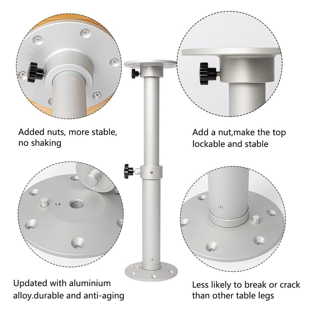 AluminumRV Marine Boat Caravan MotorhomeTable Pedestal Telescopic Furniture Leg*