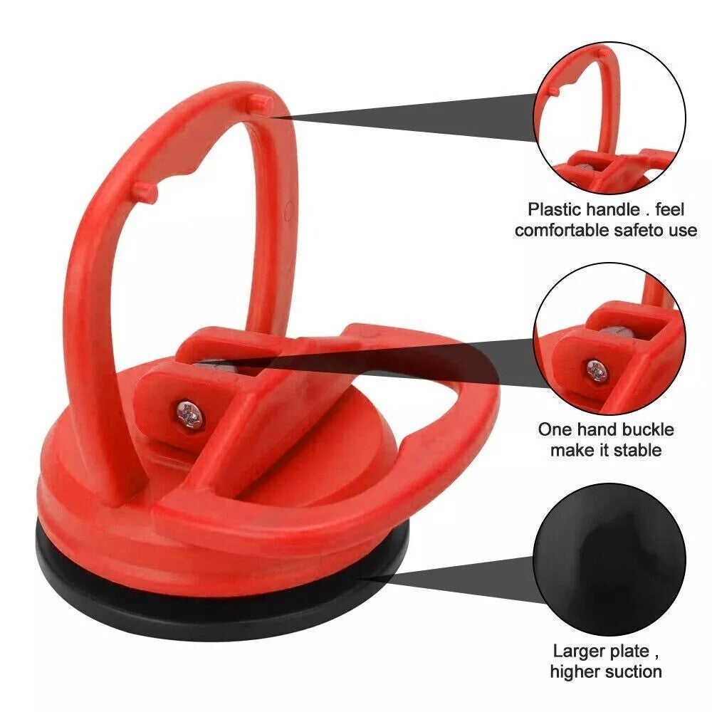 3X Dent Puller Car Body Panel Suction Cup Repair Removal Tool Kit