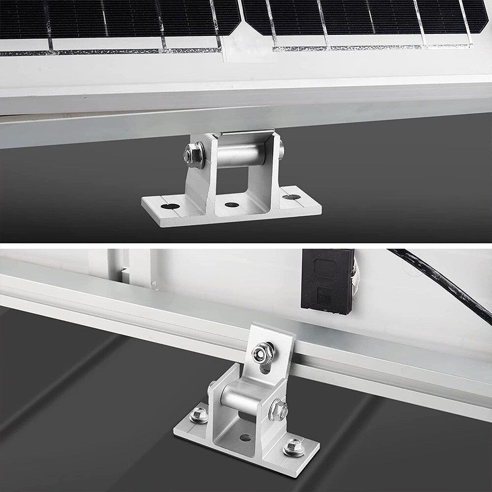 2x Solar Panel Mounting Brackets Adjustable Solar Panel Bracket Tilt Mount Angle