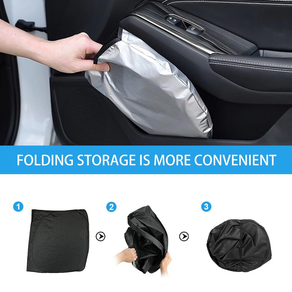 Car Sun Shade Visor Windscreen Sunshade Cover UV Protector For VW Golf 2003-2021