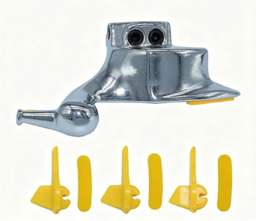 Tire Changer Machine Parts 30mm Steel Mount Demount Duck Head +3 Protective Pads