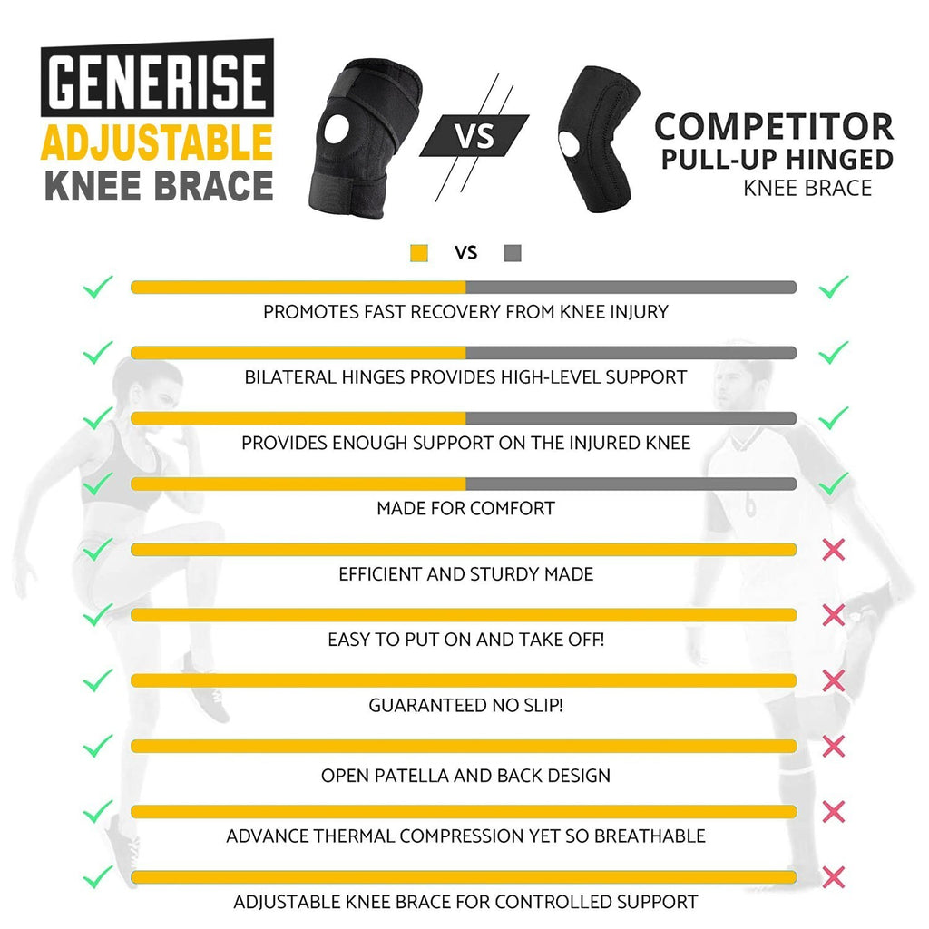 Knee Support Brace Compression Strap Sleeve Sports Protector Ligament adjustable