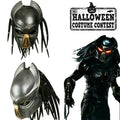 Alien Predator Full Face Latex Mask Helmet Cosplay Halloween Costume Party Props