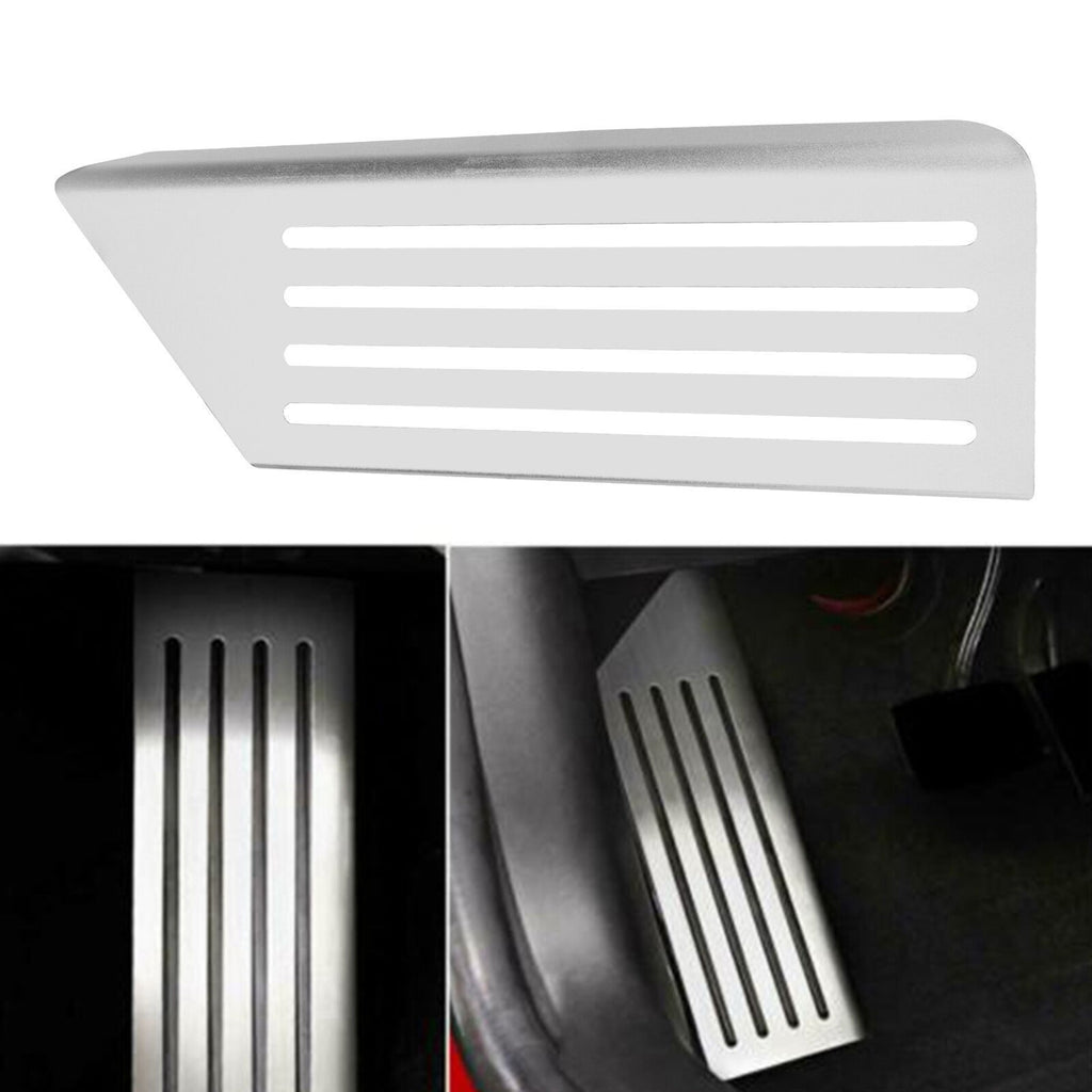 Car Foot Rest Pedal Car Footrest Plate Stainless Steel Car Footrest Pad
