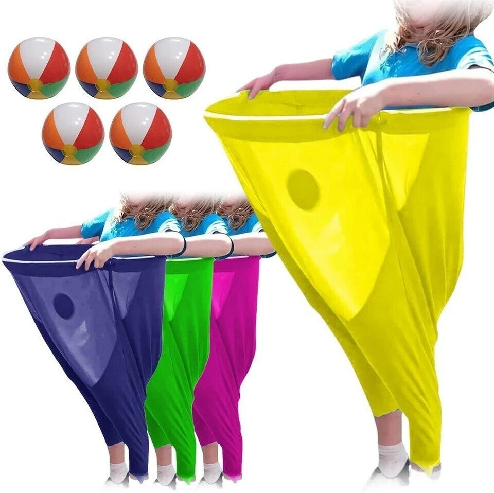 2025 Granny Pants Outdoor Game with Bouncy Balls, Granny Pant Party Rush