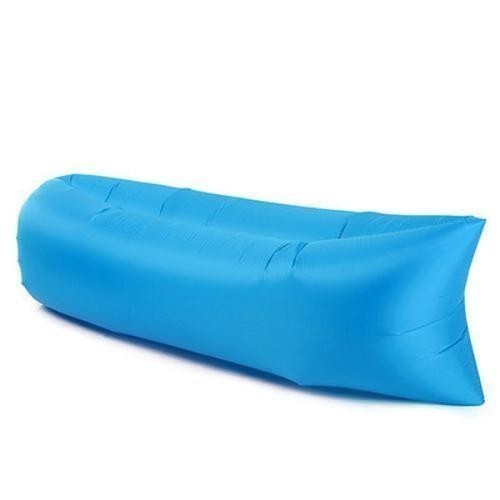 Lazy Outdoor Inflatable Sofa Air Bed Lounger Sofa Sack Hangout Camping Beach Bag