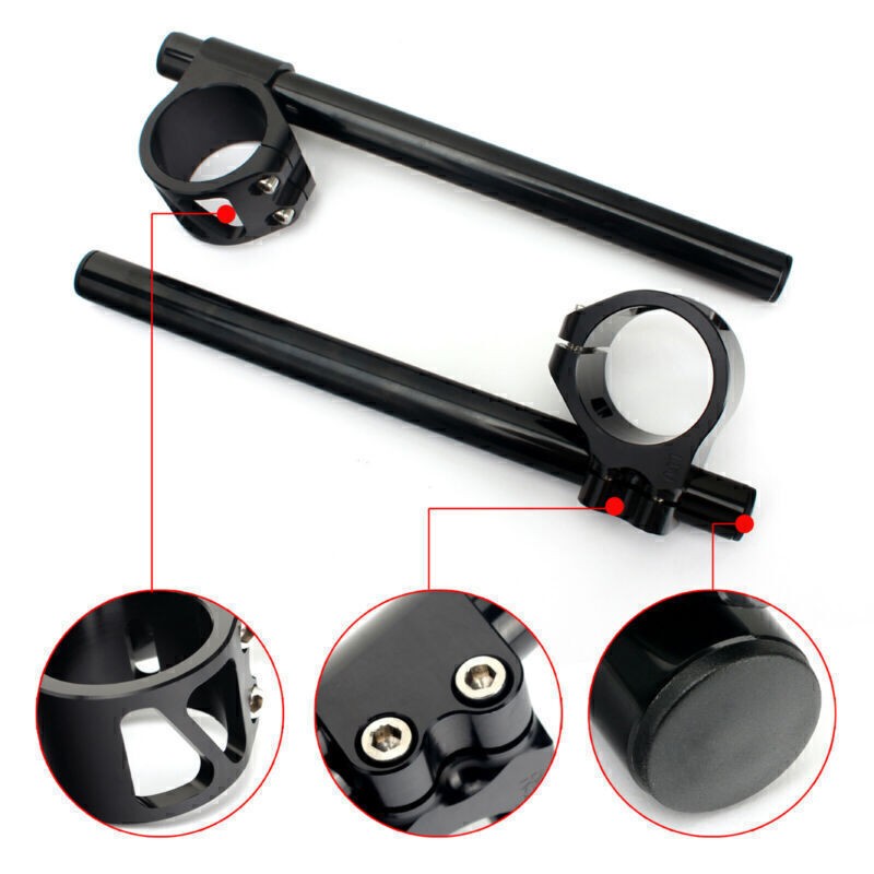 50MM High Lift Clip Ons On Handlebar For Suzuki GSXR600 2004-2011 HBB