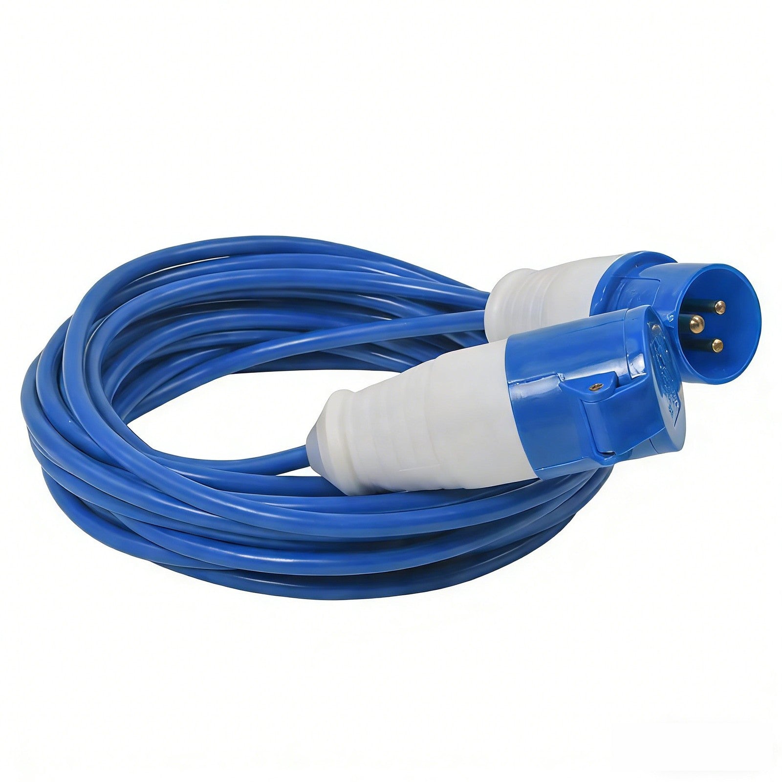 CARAVAN MOTORHOME CAMP SITE HEAVY DUTY 16A 240V MAINS HOOK UP CABLE LEAD UK MADE