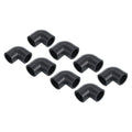 8 Pcs UPVC Pipe Fitting Elbow 20mm Socket 90 Degree Adapter Connector Gray