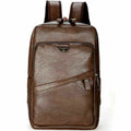 Men's Women's Vintage Leather Rucksack School Backpack Travel Bag Laptop UK