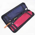Nylon Travel Tie Storage Case Tie Holder Organizer for Men Black Portable UK