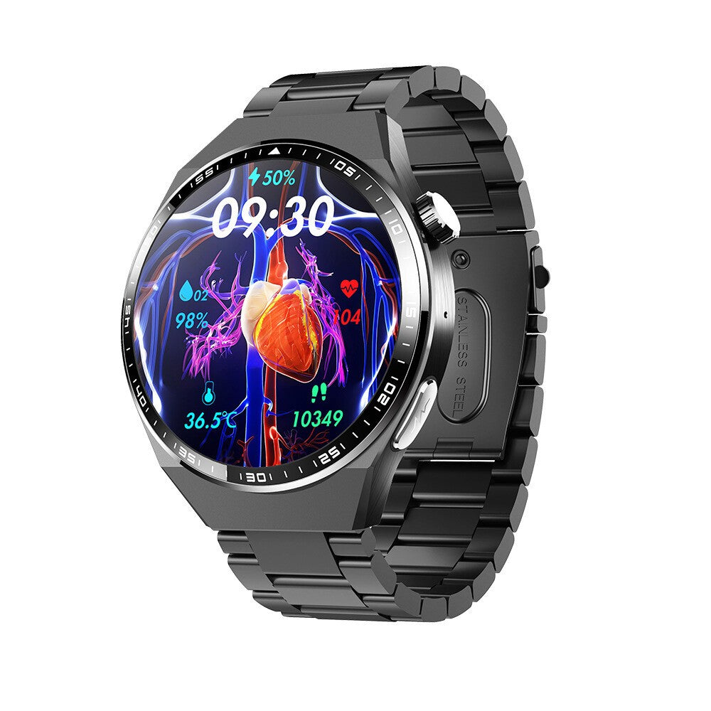New Model Elderly Health Smart Watch Fall Detection Blood Pressure Heart Rate