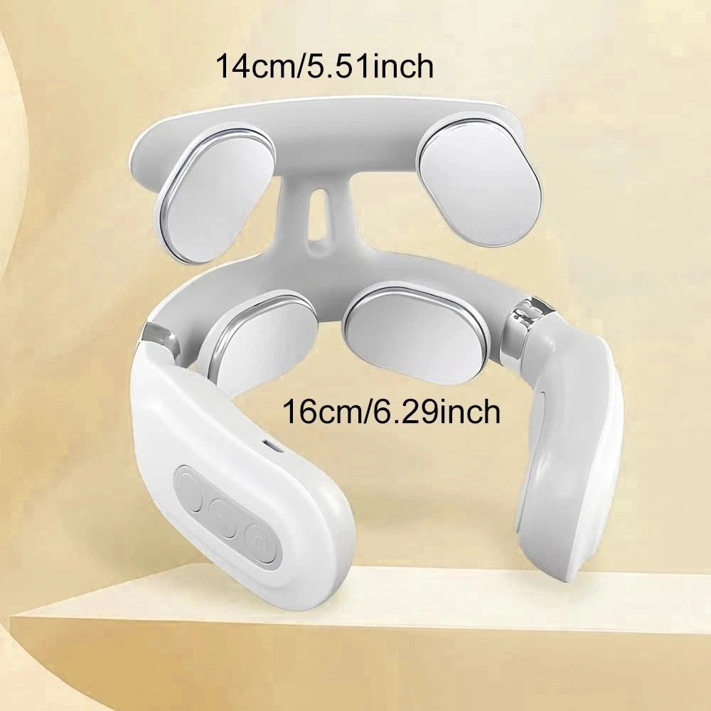 Electric Pulse Cervical Neck Massager Relieve Shoulder Pain Relax Massage Device