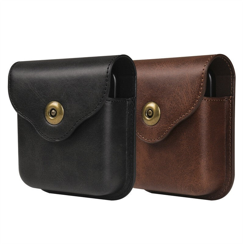 For Motorola Razr 5 Magnetic Flap Case PU Leather Belt Clip Holster Pouch