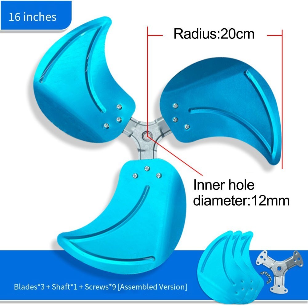 Heavy Duty Industrial Floor Fan Blades Crafted from Long Lasting Aluminum Alloy