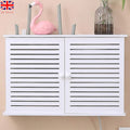 Wifi Router Shelf Storage Box Wall Mounted Cable Wire Hanging Bracket Organizer