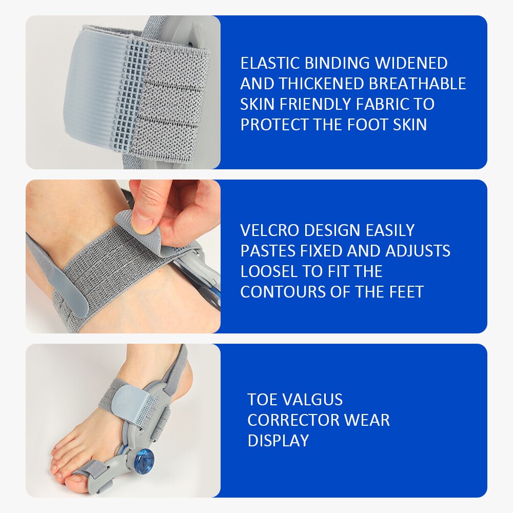 Toe Bunion Protector Corrector Straightener Alignment Separator ORTHOPEDIC STRAP