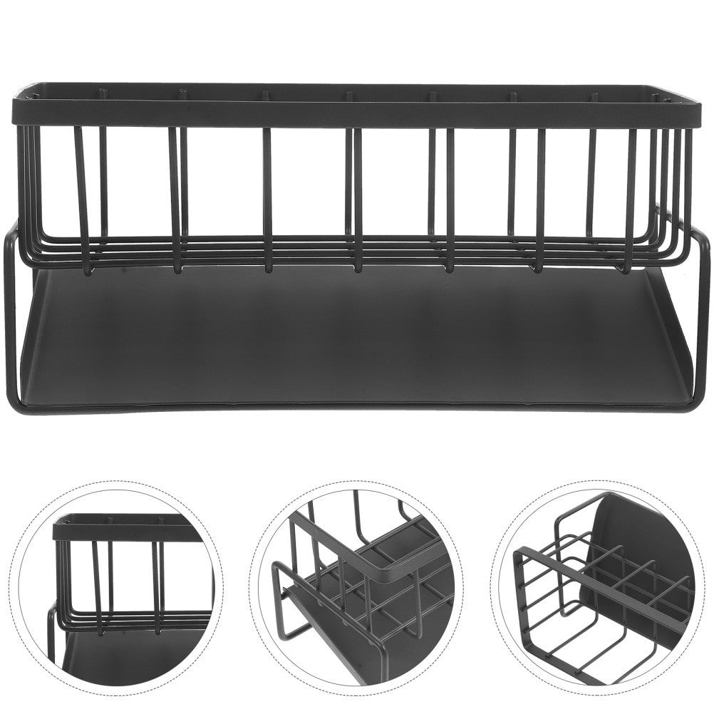 Kitchen Dish Drying Rack Sink Sponge Holder and Rag Holders for Drain.*