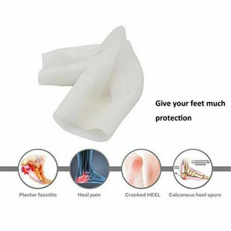 1 pair of invisible heel unisex Breathable 2cm-5cm new insoles silicone