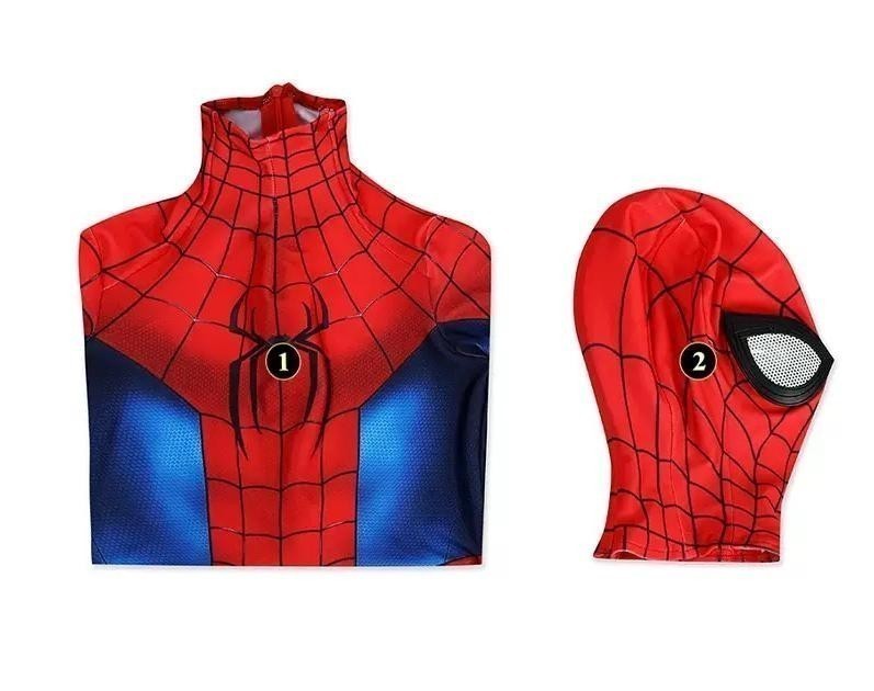 2026 Spiderman 4 Brand New Day Jumpsuit Cosplay Costume Adult Kid Suit Halloween