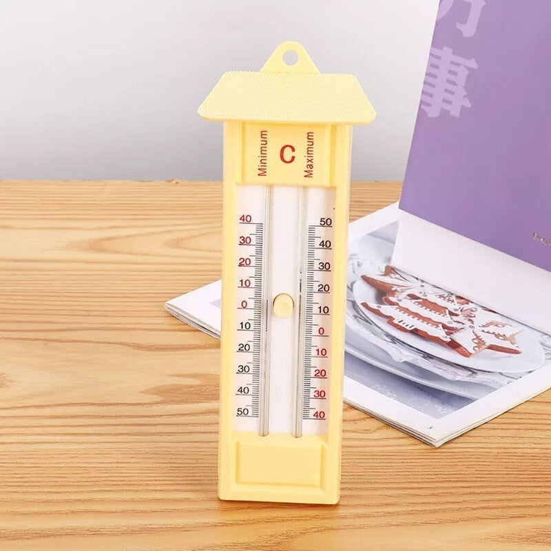 Max-Min Press Thermometer Monitor Tool -50 to 40 Degrees Garden Greenhouse