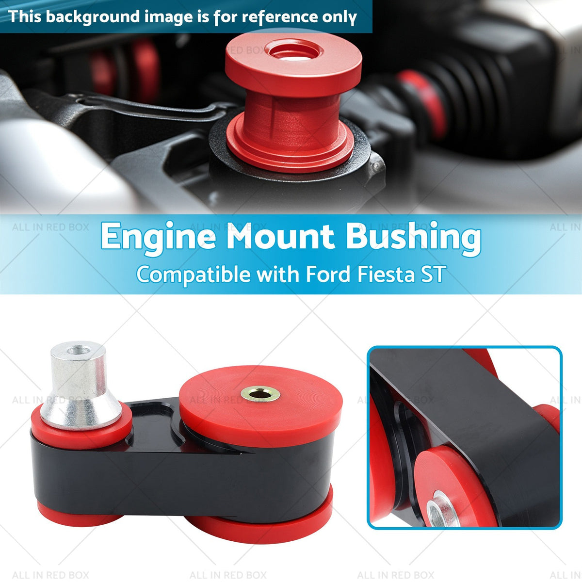 Rear Engine Mount Bushing Suitable for Ford Fiesta ST 2014-2019 05ITK003ABK UK
