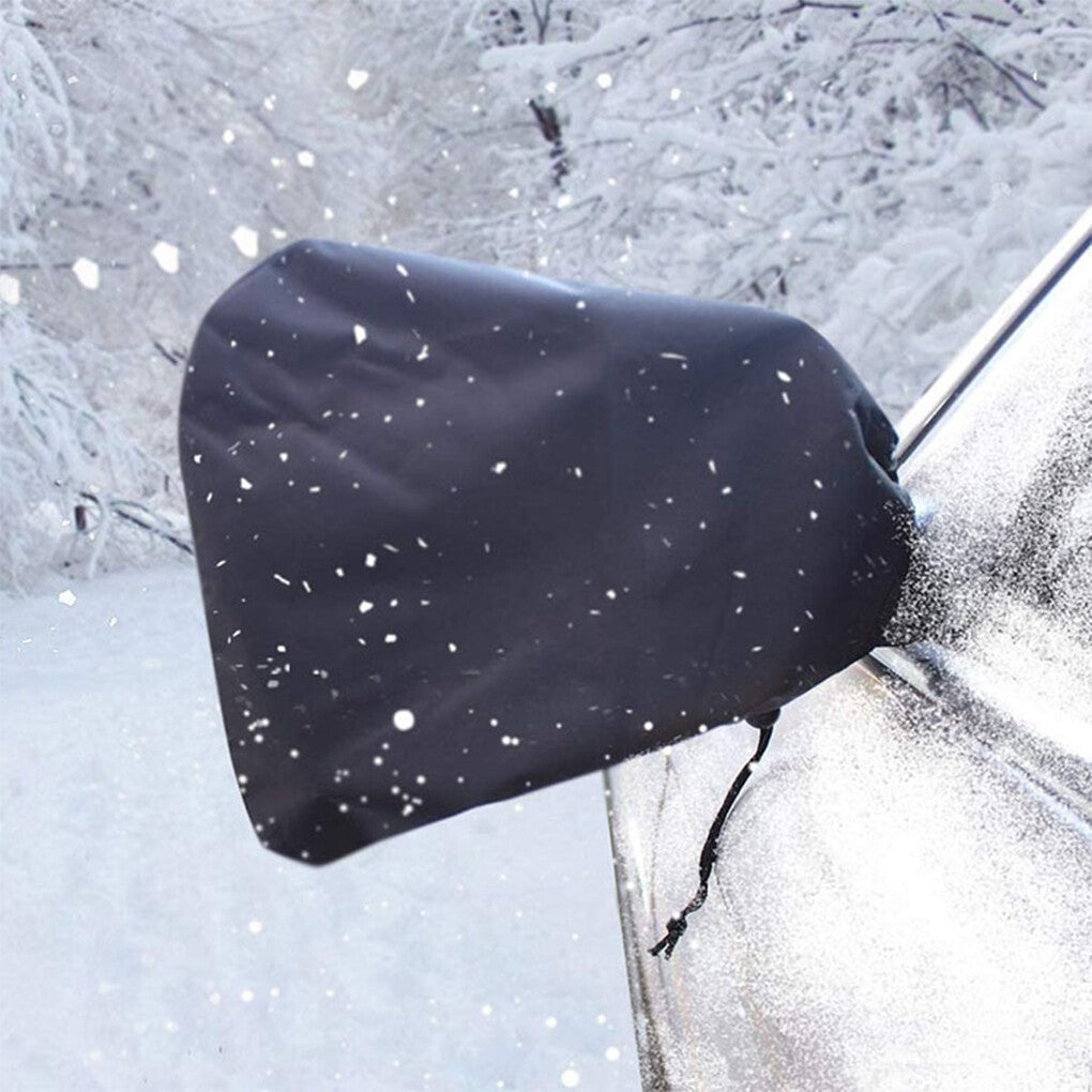 2PCS Auto Van Car Side Wing Mirror Cover Frost Guard Snow Ice Frost Protector