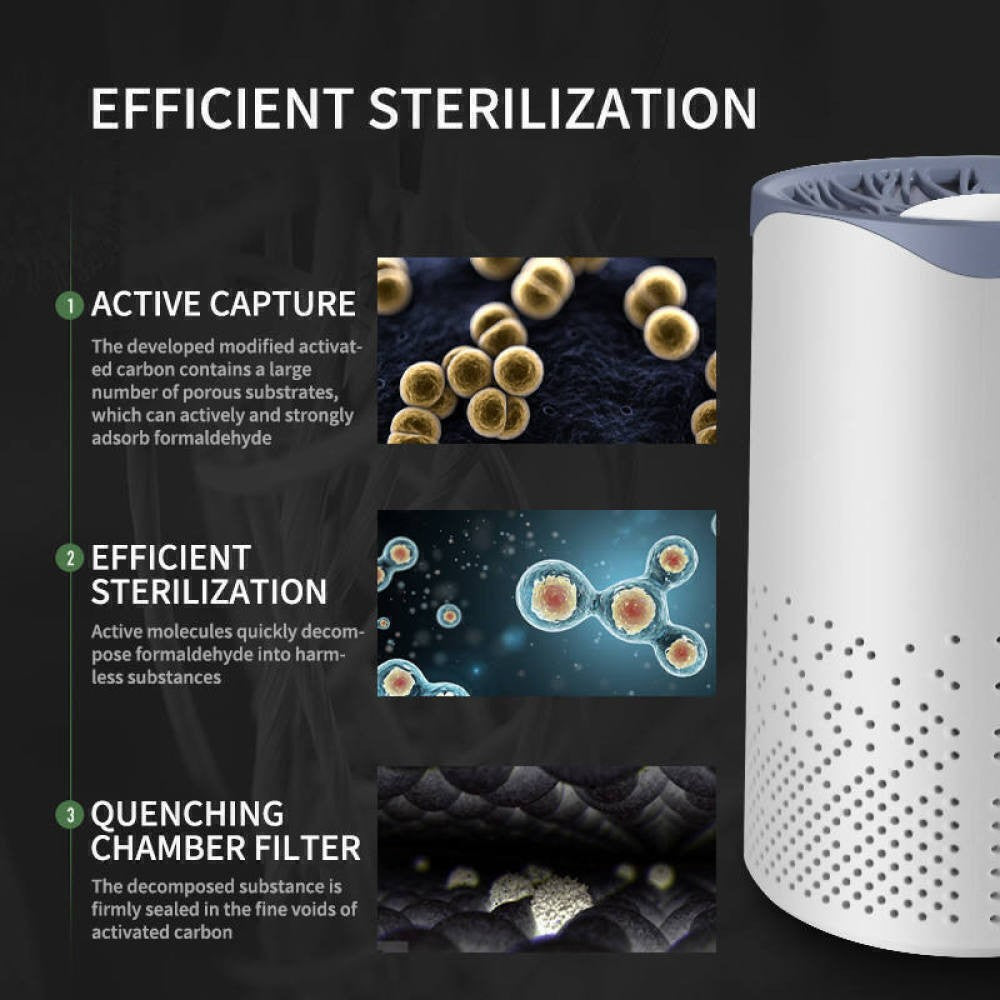 For Large Room Medical Grade HEPA Air Purifier Smoke Odor Pet Home Air Purifiers
