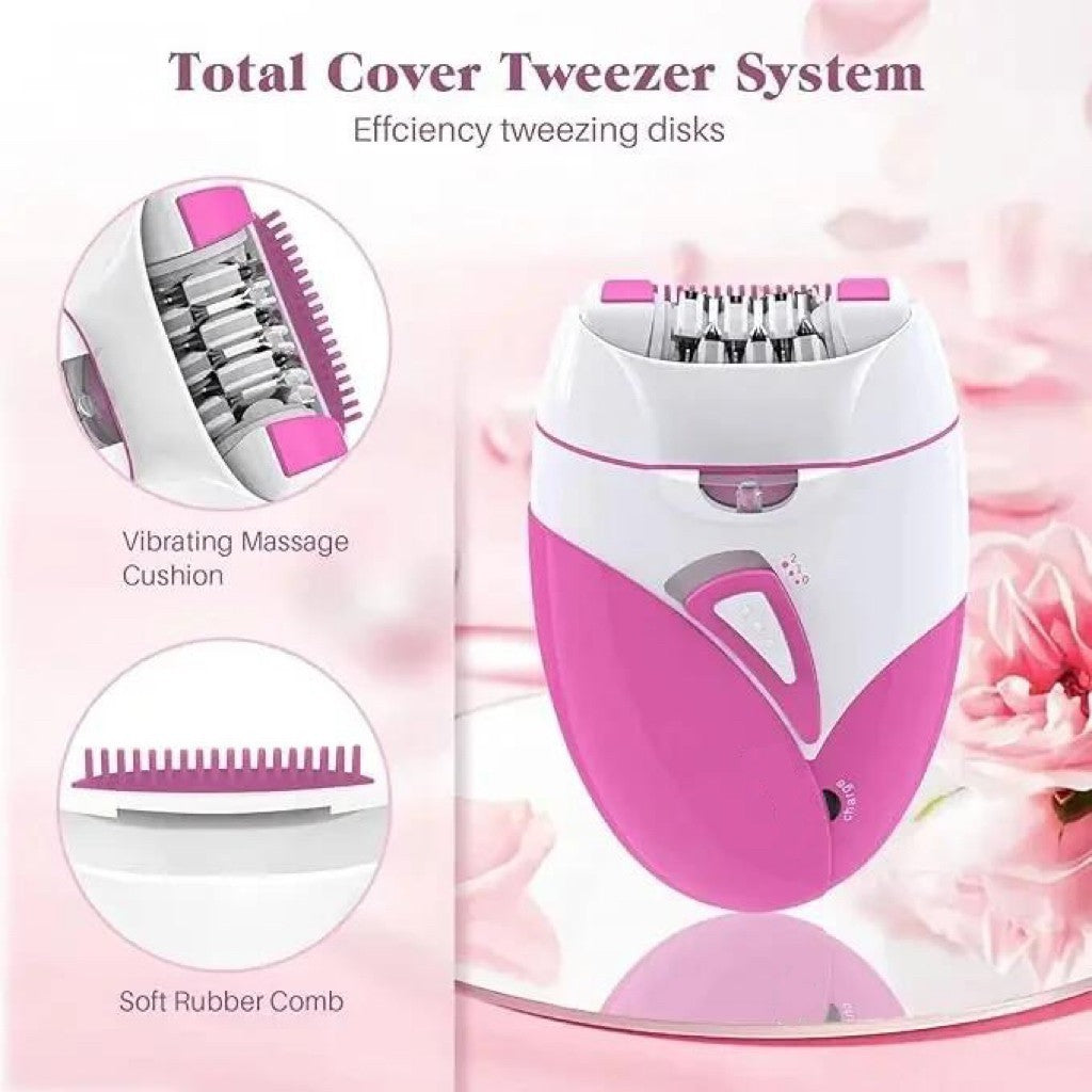 Epilator For Women Cordless Rechargeable Lady Body Facial Hair Removal Shaver UK