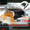 Car Auto Cigarette Lighter Heater Cooling Fan Defroster Demister 12V 150W 2in1
