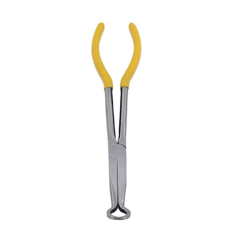 Car Spark Plug Wire Removal Pliers Long Nose Cylinder Cable Clamp Tool