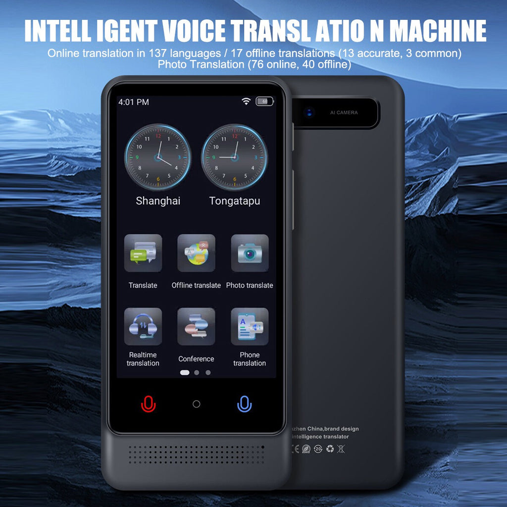 2026 Language Translator Device Real-time Smart Instant Voice 137+ Languages -UK