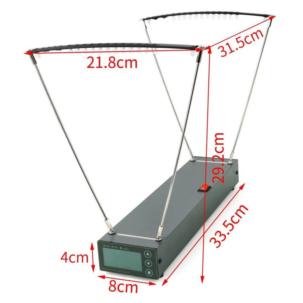 Bow Arrow Velocity Tester Ballistic Precision Chronograph Shooting Speed Tool UK