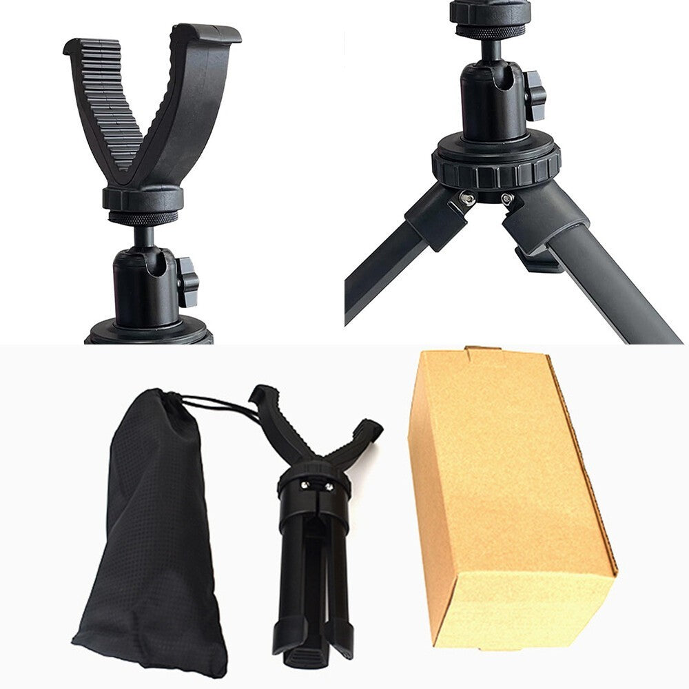Shooting rest tripod rotable airsoft air rifle.